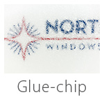 glue chip privacy glass