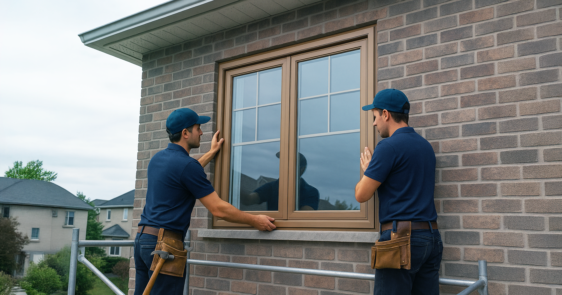 Professional window installation team in Ottawa