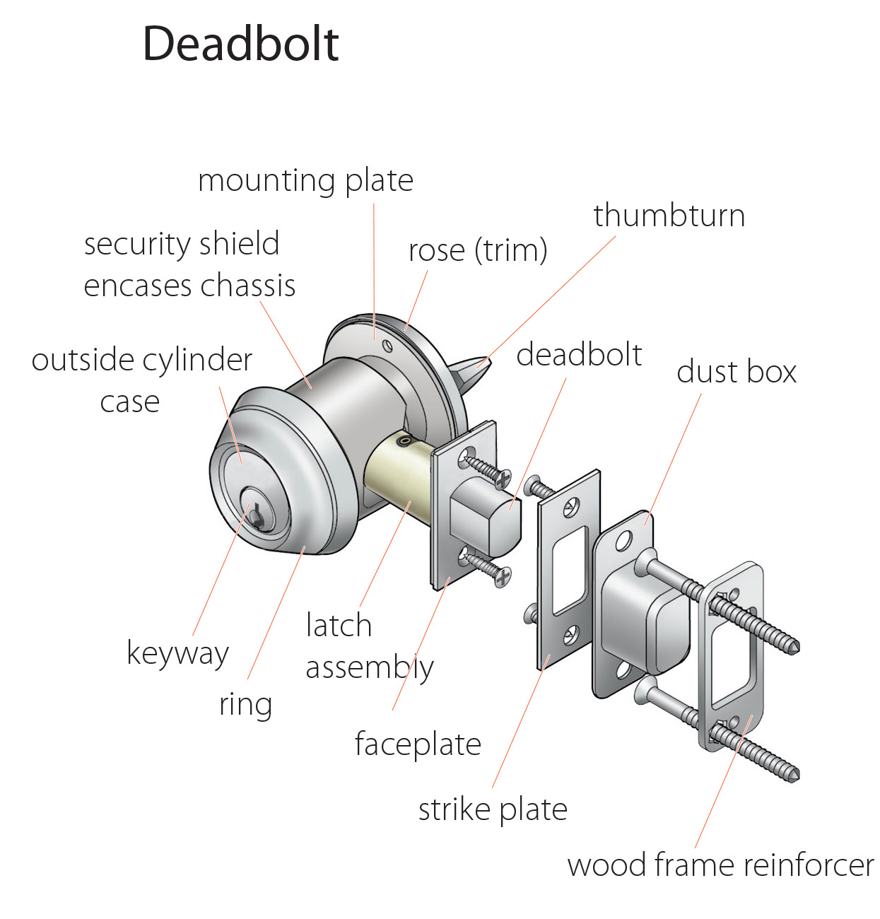 What Are The Parts Of A Door Knob Called