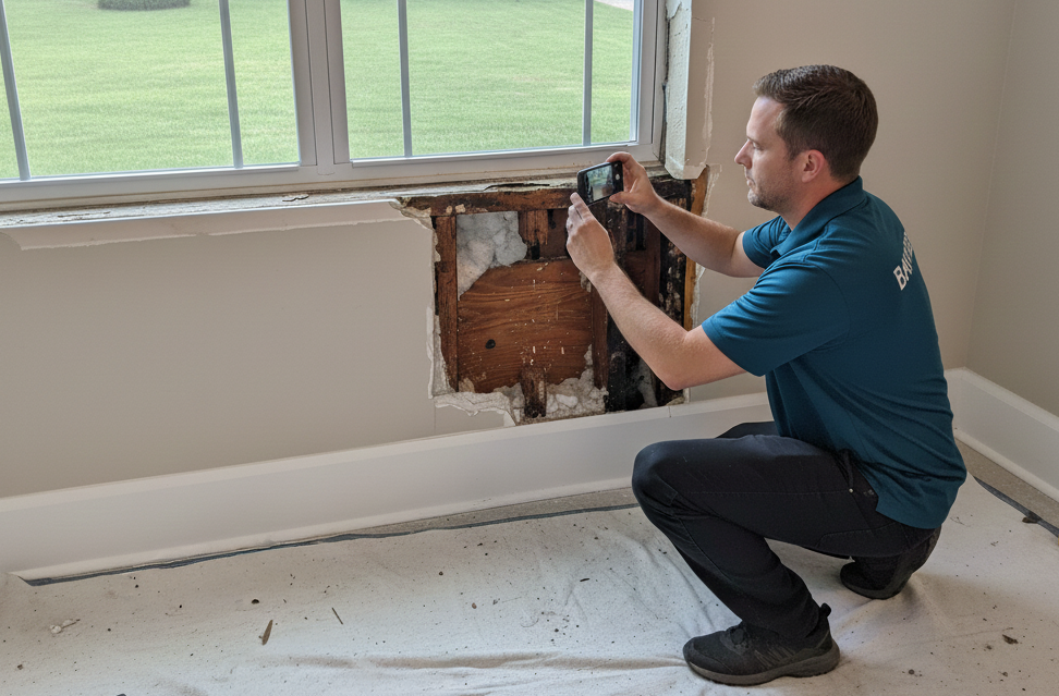 Pre-existing damage may need a separate repair quote before installation can be completed.