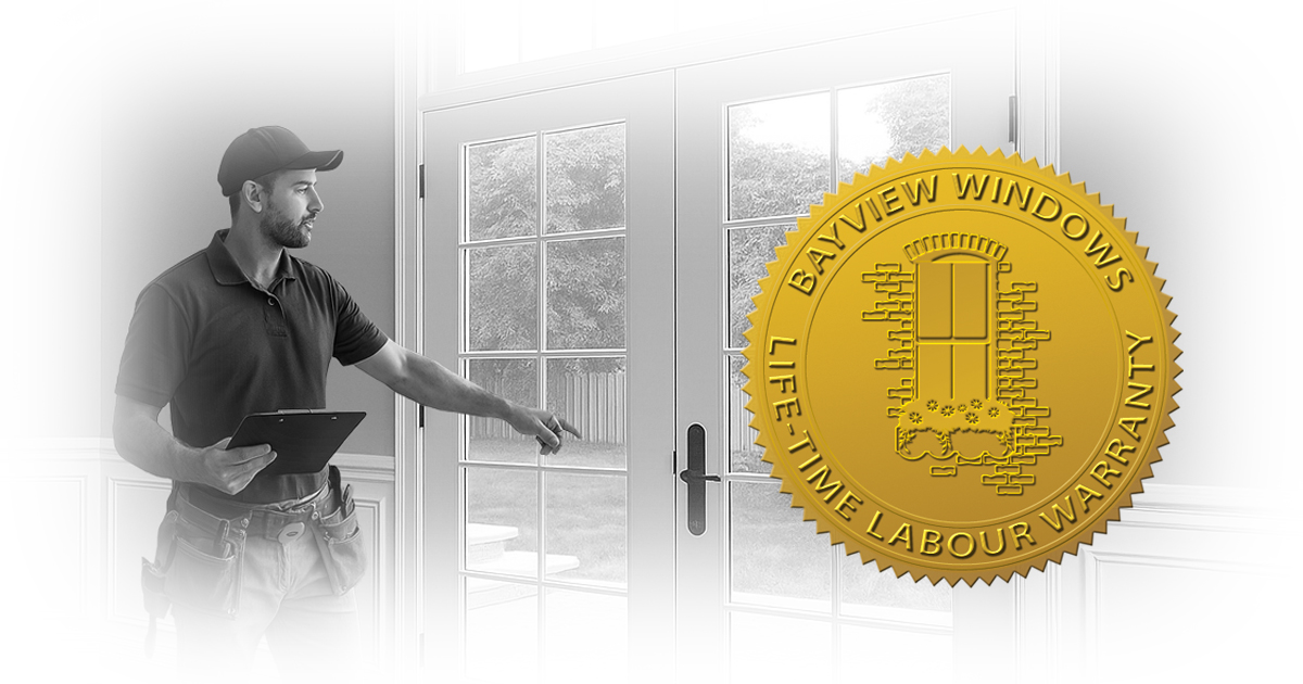 swinging patio door installation
