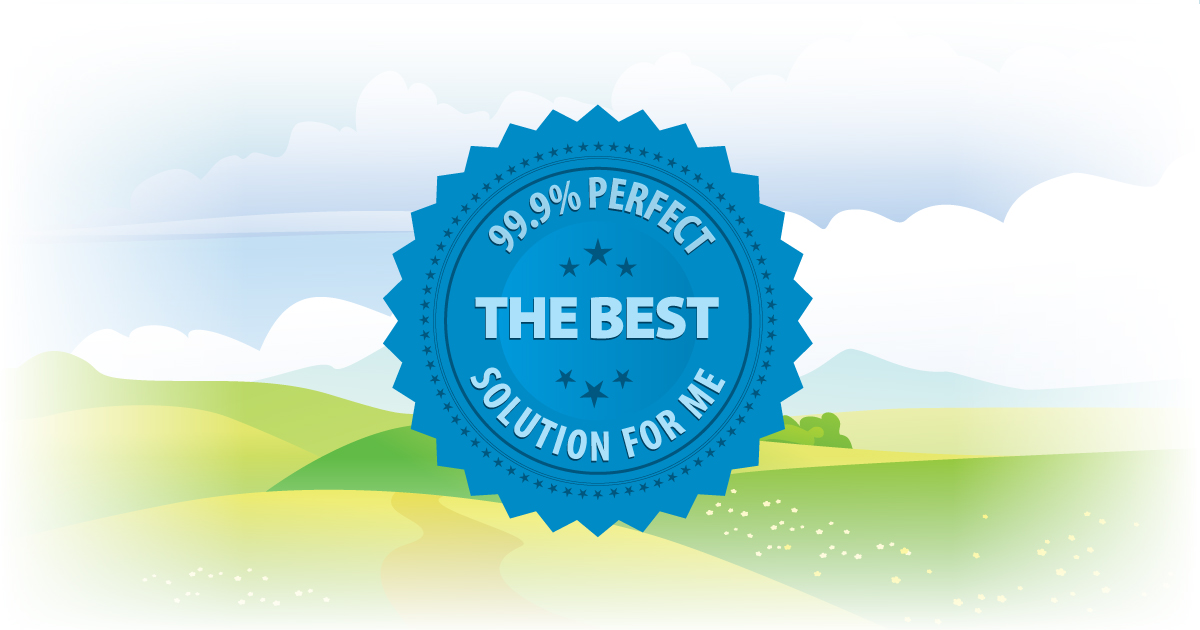 the best solution for me logo