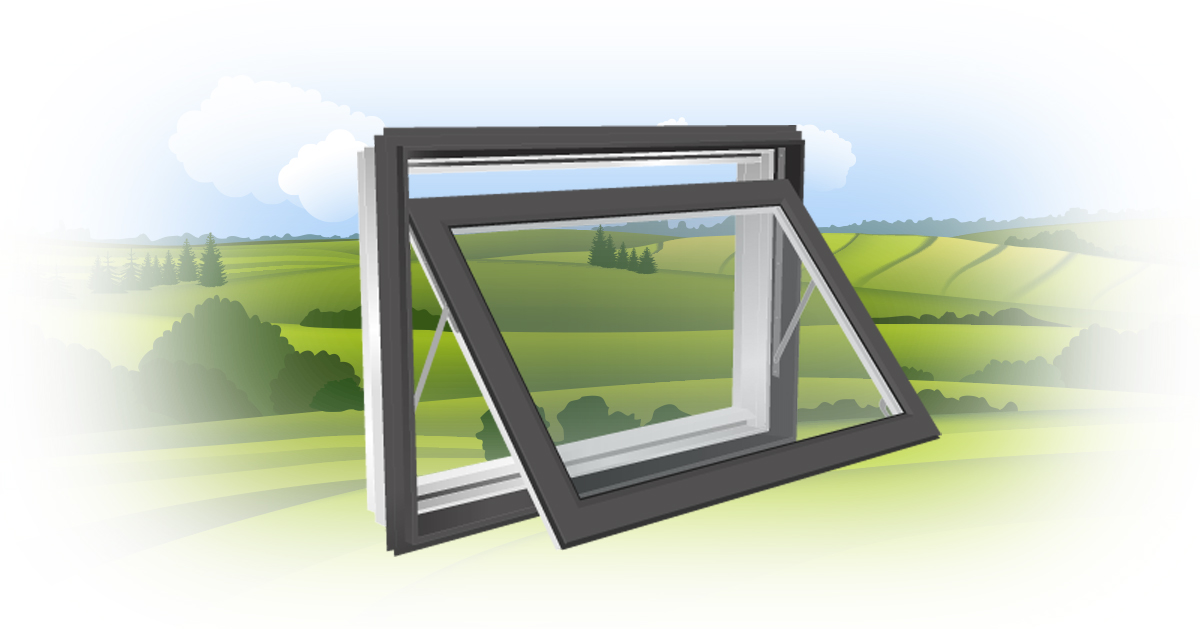 Awning window, highlighting benefits and potential drawbacks.