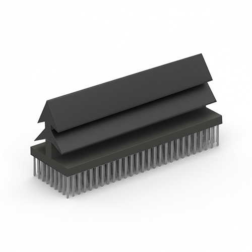 weather stripping brush style example