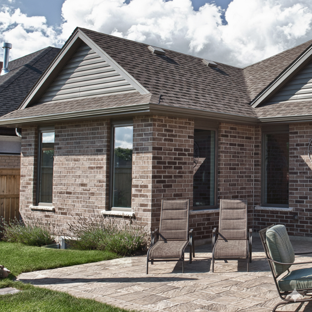 thumbnail - Multiple picture windows on a house extenstion