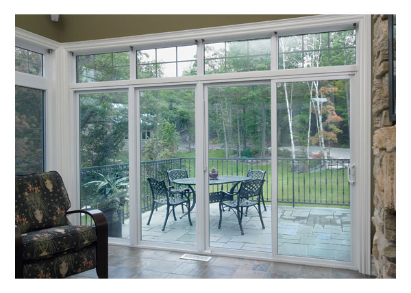 Gallery Image > North Star - white vinyl patio door interior