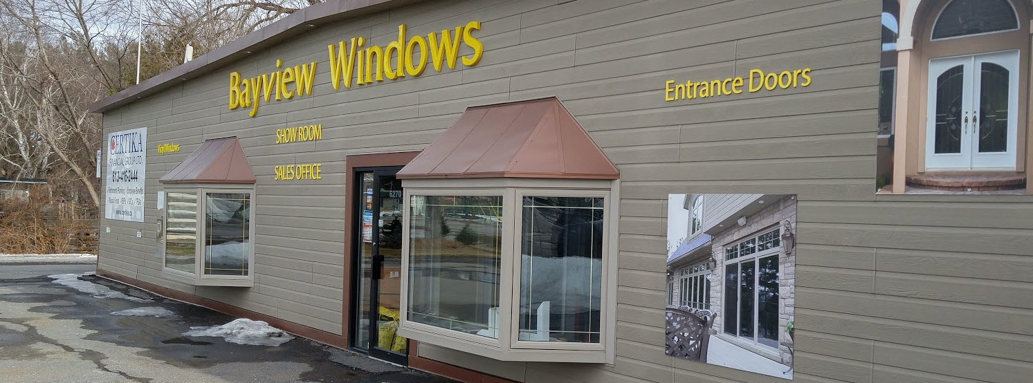 Bayview Windows Showroom Exterior