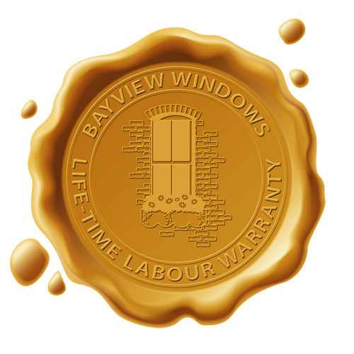 Bayview Windows Installation Warranty Stamp