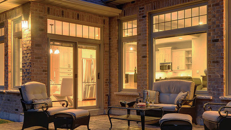 Bayview Windows patio door installation