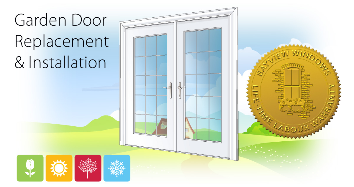 Ottawa garden door installation