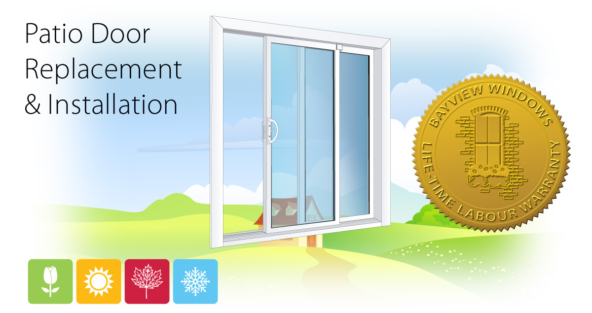 Ottawa sliding patio door installation